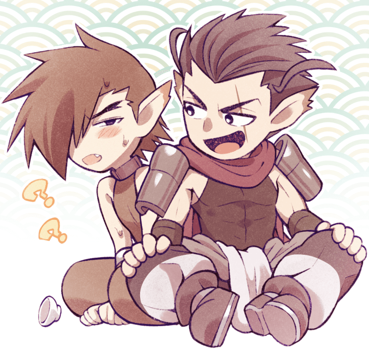 うたわれ チキナロ練習 ミナシラズのイラスト