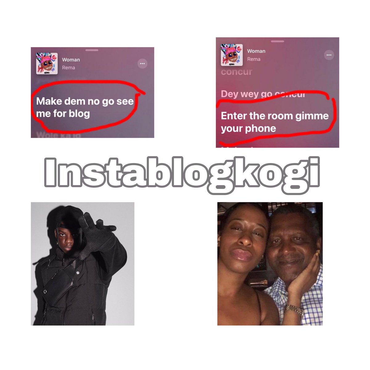 instablogkogi's tweet photo. Wahala be like keke: If to say Dangote gree listen to @heisrema this kind thing no go happen to Him!!! https://t.co/7aHkjeGEiO