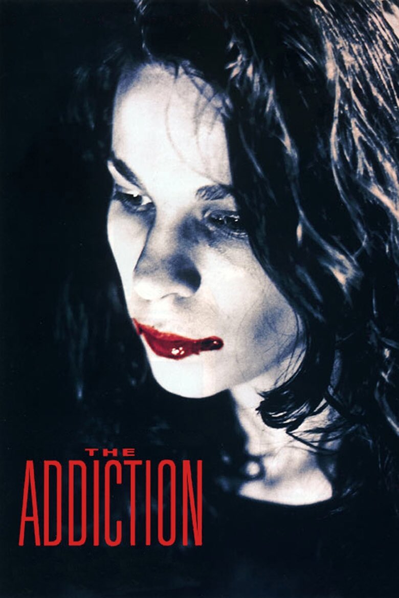 2. THE ADDICTION (1995)On the surface this vampire film is about addiction. It becomes a fascinating film that explores moralism, definitions of evil, and trauma.Great performances by Taylor and Walken. Plus some bi-kryptonite and homoeroticism. #Horror365