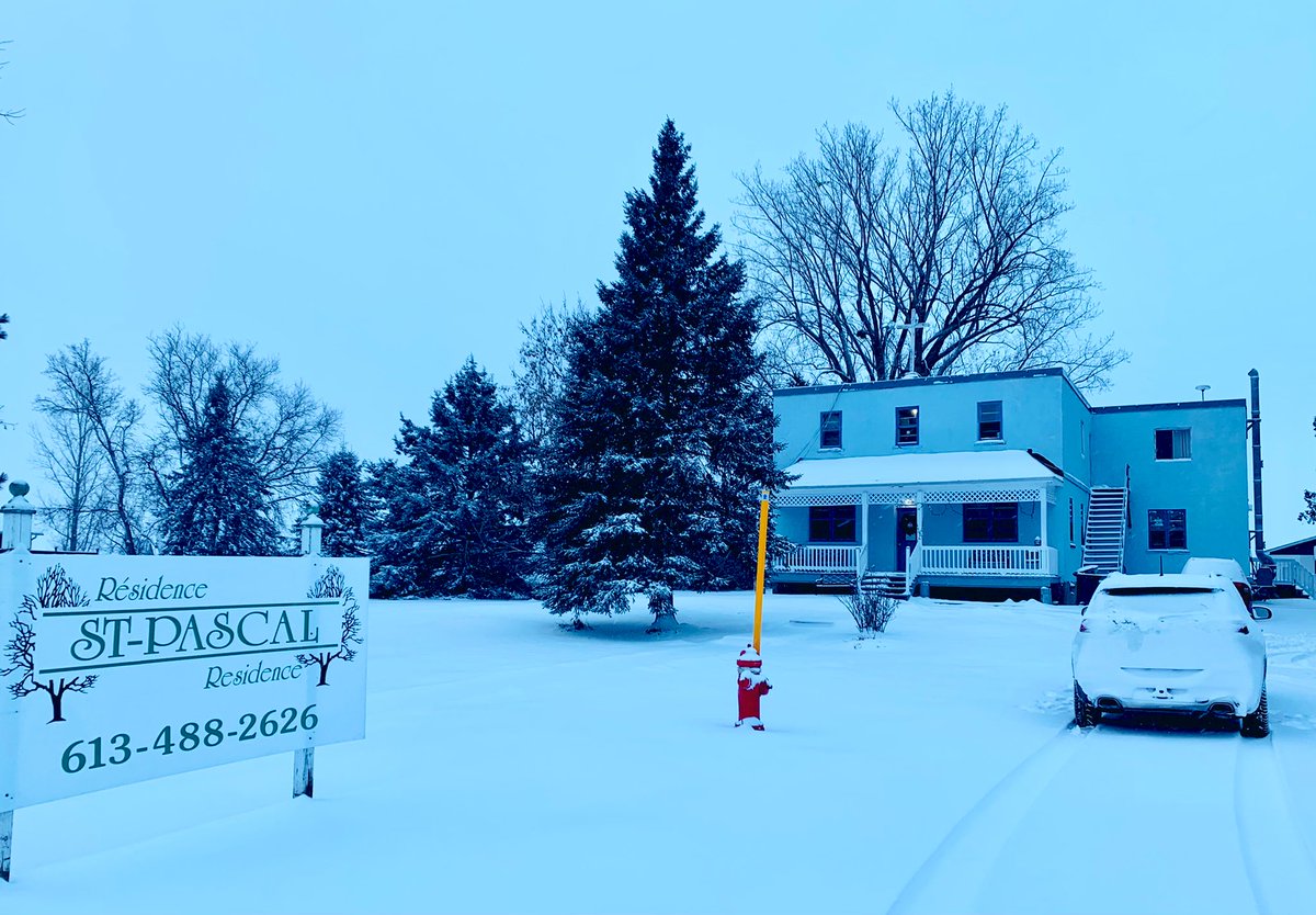 McapitalM's tweet photo. First snow of the year at St Pascal Residence. Affordable housing for seniors and people with special needs. #mcapital #impact https://t.co/pqJFT0vPQ0