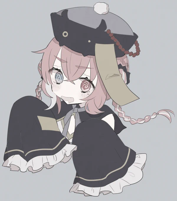 描き始めは推し二人～?? 