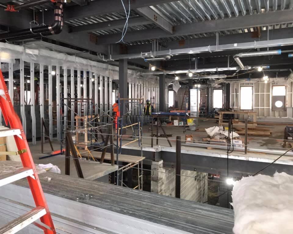 BFDRescue2's tweet photo. Construction progress on our #NewFirehouse in #EglestonSquare #Roxbury #BFDE42R2D9 #NewBFDE42R2D9 #BFDRescue2 #BFDEngine42 #Rescue2 #BFD #BostonFire #BostonFireDept #Boston_Res2cue photos courtesy of Chief Nichols D9. @BostonFire @LOCAL_718 @CityOfBoston https://t.co/8CivVAQ2G7