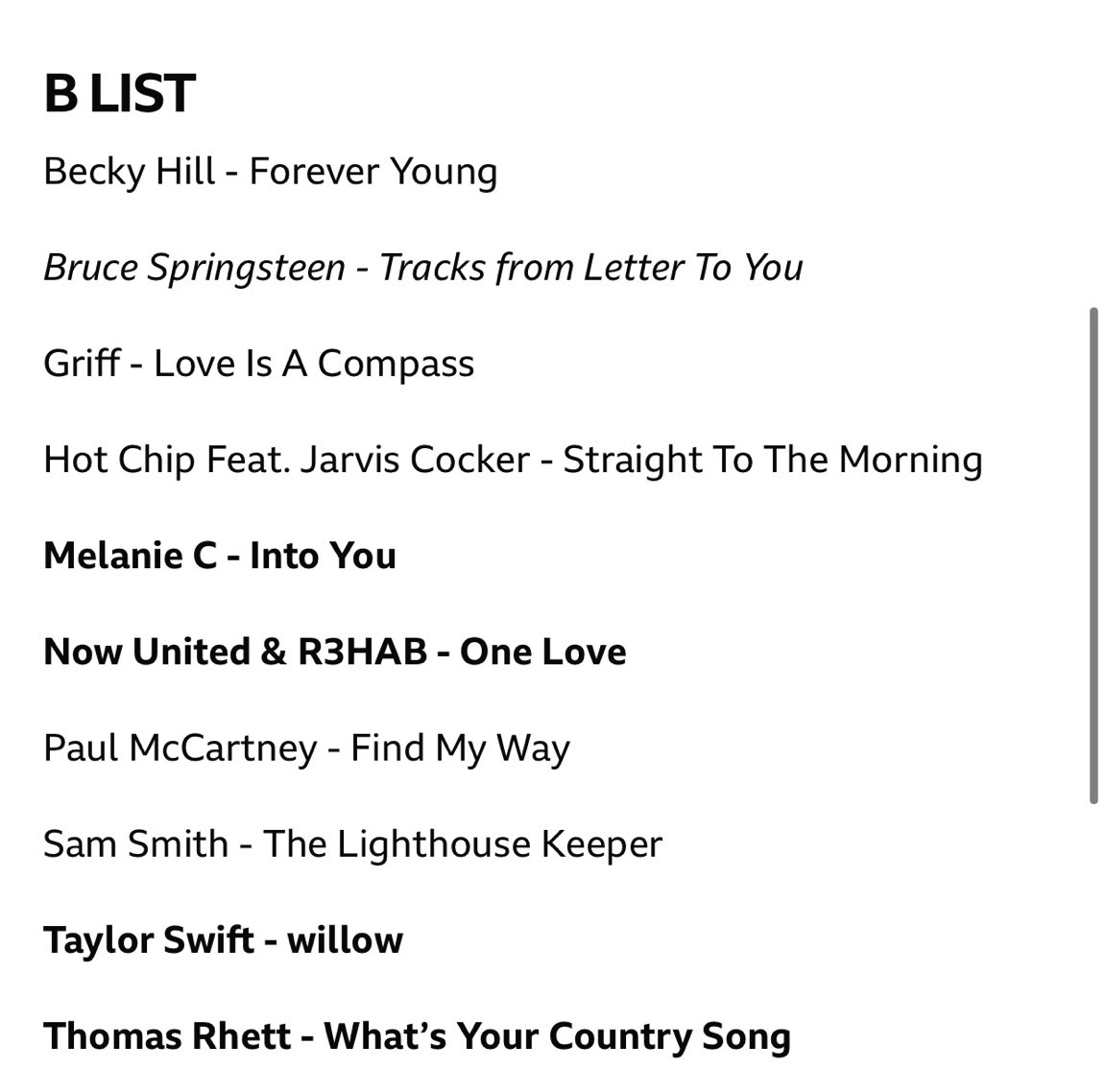 pspicegirls's tweet photo. #IntoYou foi adicionada a B List da @BBCRadio2!

🗣️Toda as vezes que o @BBCR2MusicBot informar que a rádio está tocando a música, por favor, deem rts, curtidas e comentários no tweet. Isso aumenta o engajamento.

#StreamMelanieC #RequestIntoYou https://t.co/RFYUQQJQqr