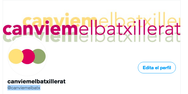 A totes les persones qui han respòs a la piulada sobre la necessitat urgent de canviar el batxillerat: us convidem a seguir el compte <a href="/canviemelbatx/">canviemelbatxillerat</a> i seguir compartint amb nosaltres les vostres inquietuds. Anirem piulant diverses propostes de debat i acció.
Us animeu?