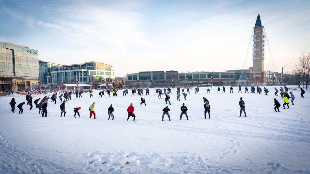 F3Omaha's tweet photo. 01/02/21 #F3Omaha CSAUP is in the books! 

These 86 men spent 3+ challenging hours together kicking snow &amp; sharing the mission of @F3Nation. 

F3 is more than a workout group. It is about becoming a better you, building meaningful relationships and giving back to your community. https://t.co/kM74TYrV44