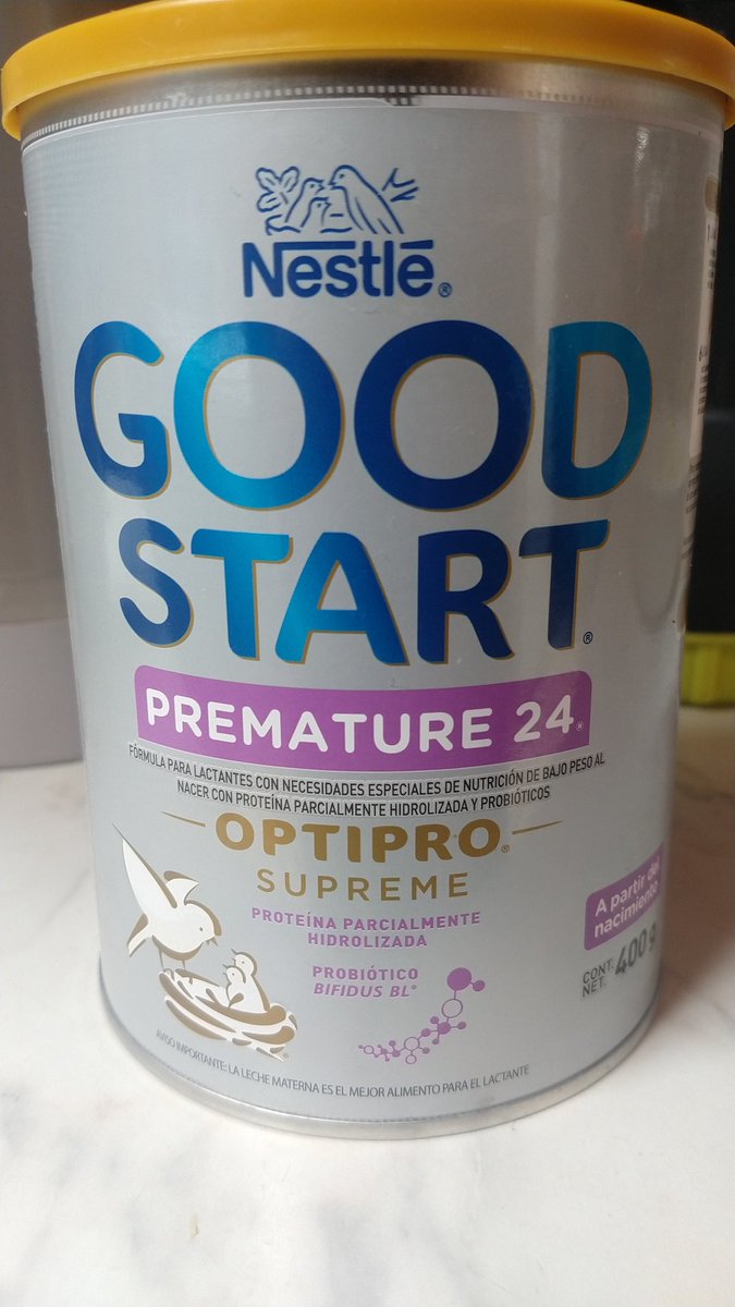 Gente del Gran Concepción, pido un favor. Mis gemelos nacieron prematuros y toman una fórmula especial, la Good Start de Nestlé... Hemos probado otras y no la toleran. Me ha costado una galaxia encontrar los tarros, así que si saben de datos donde tengan stock avísenme por favor!
