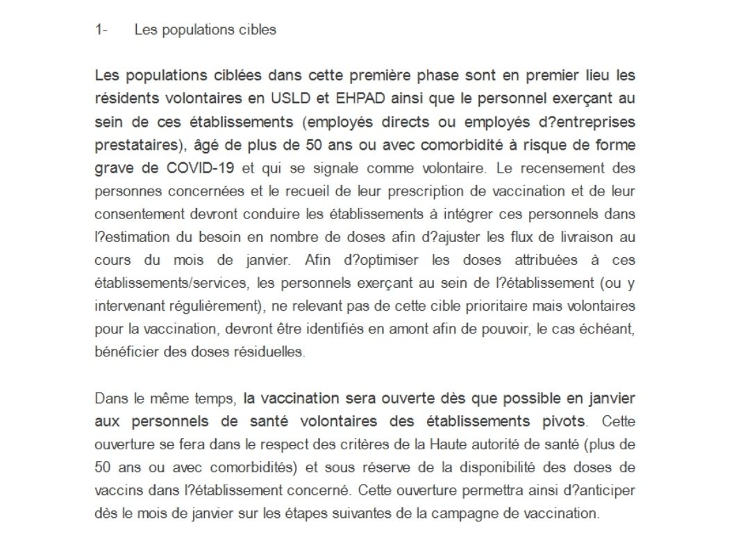 Bonus 3 : pour ceux qui pensent que la France a bien un plan et que  @olivierveran ne réagit pas un peu en mode panique, voici ce que disait la direction générale de la santé il y a....deux jours