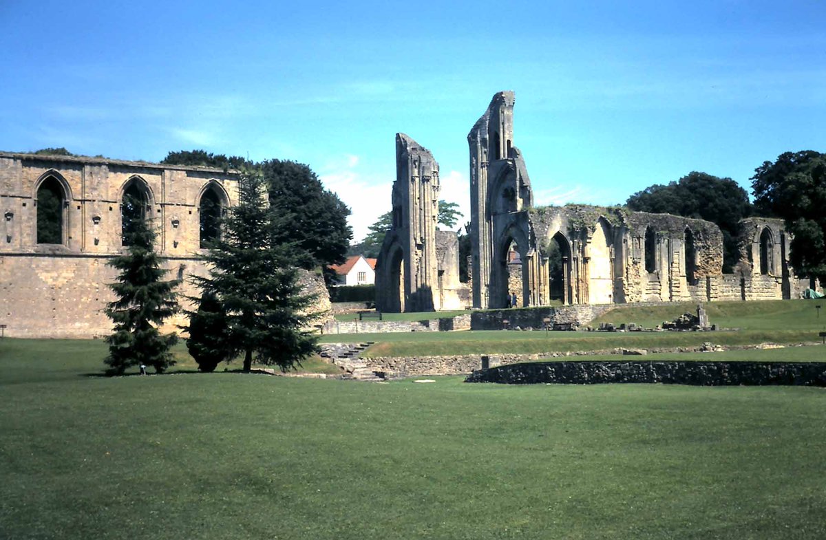 Round 1, Bracket D! Glastonbury Abbey vs Rievaulx AbbeyGlastonbury is, according to popular legend and zero percent fact, the burial place of King Arthur and Queen Guenivere.