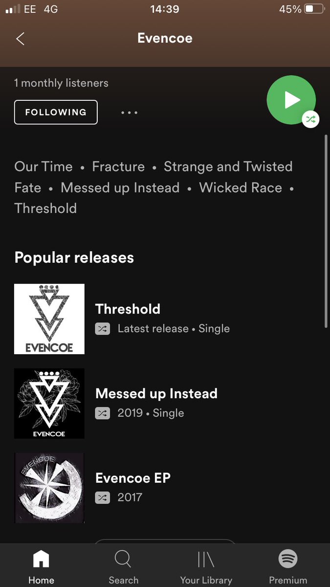 It’s been a while #Evencoe #Threshold #Band #Music #Release #Single #Alt #Alternative #Rock #Emo #iTunes #Spotify #YouTube