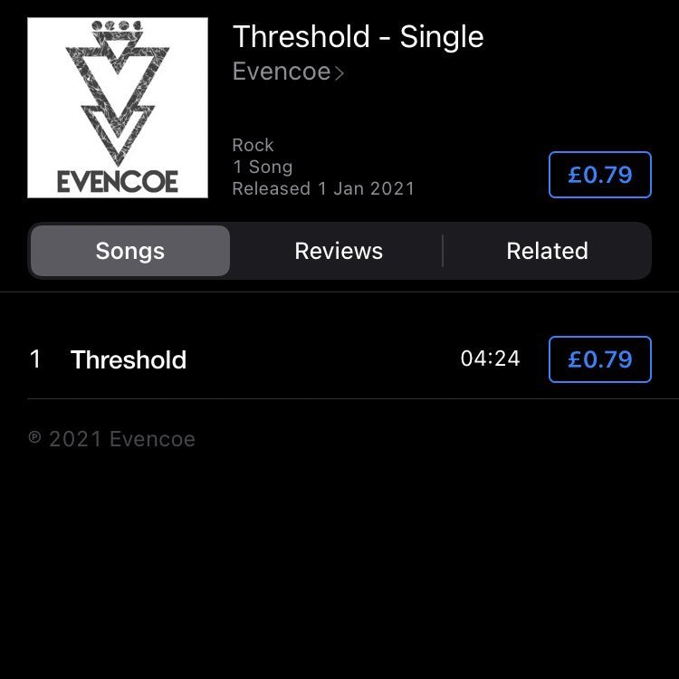 It’s been a while #Evencoe #Threshold #Band #Music #Release #Single #Alt #Alternative #Rock #Emo #iTunes #Spotify #YouTube