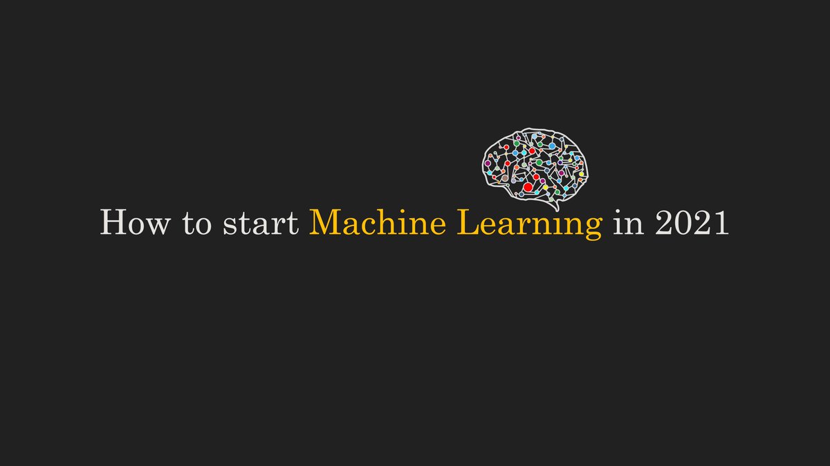 normalized_nerd's tweet image. youtu.be/E3u_1BNGv9o
I created a complete #Roadmap for #MachineLearning in 2021