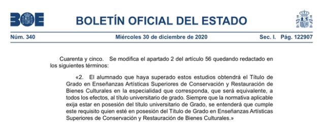 Nuevas modificaciones de la Ley de Educación, buenas noticias para nosotros! #universidadexa
