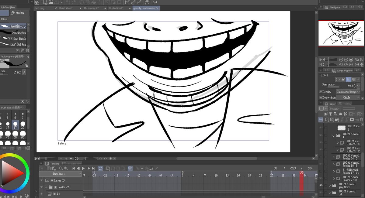 He's coming... 