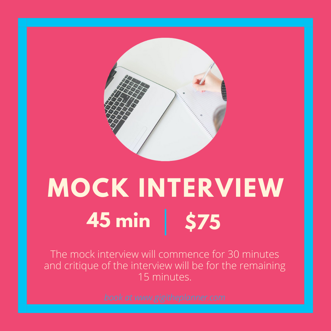 gigitheplanner's tweet image. Schedule a mock interview with me for just $75! #urbanplanning #urbanplanner #urbanplanners #cityplanner #cityplanners #cityplanning