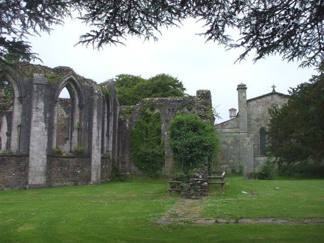 Round 1, Bracket L!Abaty Margam vs Llanthony PrioryWhen Margam was dissolved, the nave of the abbey was enclosed independently and survives to this day as a parish church.