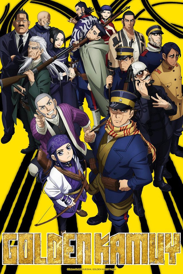 19. Golden Kamuy9/10Talk about being hooked by a premise, this series is so interesting from how its set up, I love Sugimoto, his backstory and how hes actually somewhat based upon a real person, he has such chemistry with all of the cast 1/2