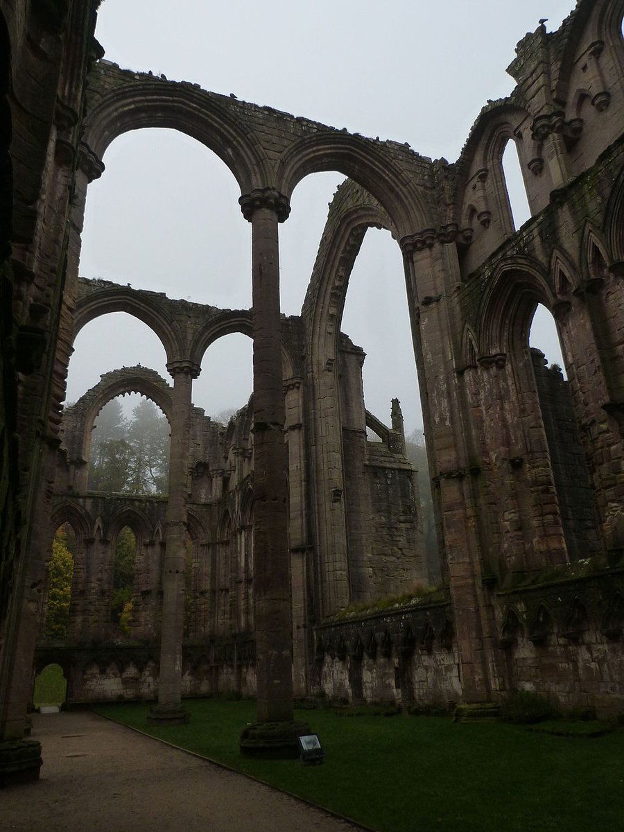 Round 1, Bracket O! Fortrose Cathedral vs Fountains AbbeyFountains Abbey was founded by a group of monks, including Saint Robert, who were expelled from a monastery in York for inciting a riot.