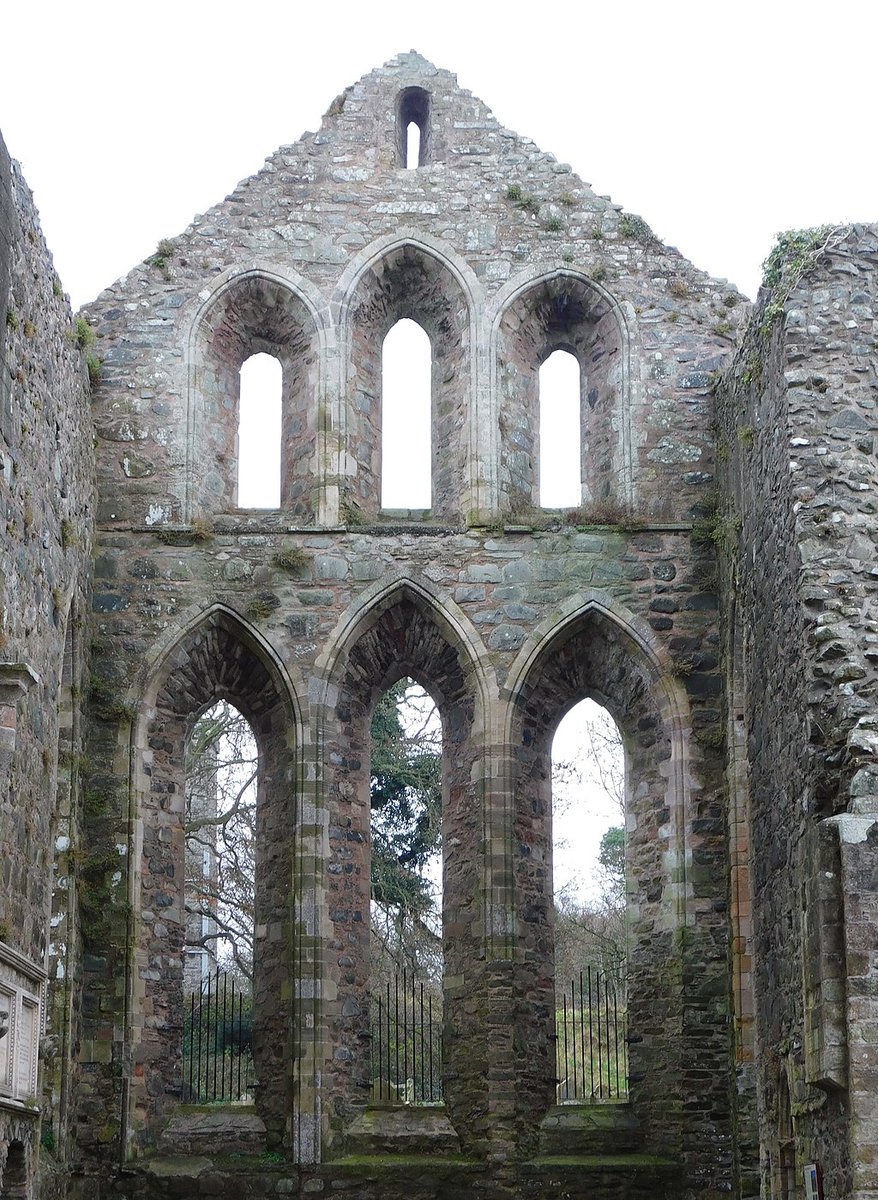 Round 1, Bracket P! Elgin Cathedral vs Grey AbbeyGrey Abbey has, among the ruins, an authentic reconstruction of a Cistercian medieval medicinal herb garden.