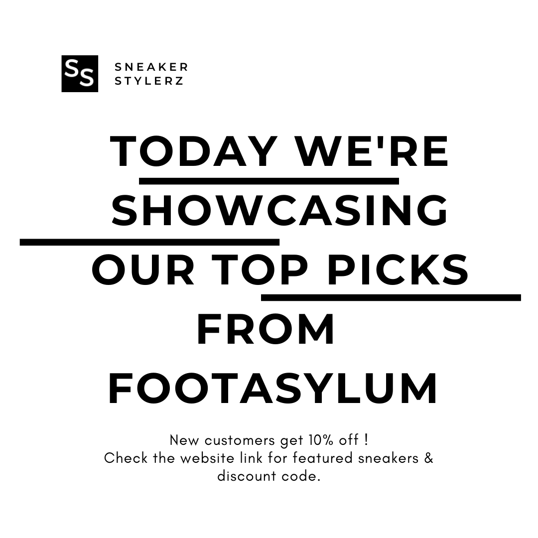 SneakerStylerz's tweet photo. Top Picks From Footasylum, New Customers  10% Off
.
.
 #unitedkingdom #sneakerheadsuk #uksneakersellers https://t.co/vdhnmwRDNj