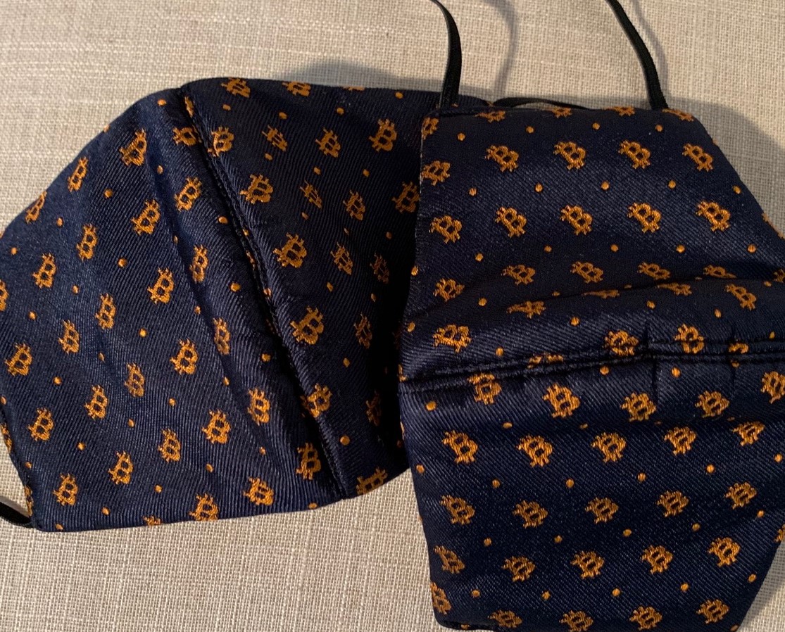 RVRTies's tweet photo. Celebrate #Bitcoin ATH $30k+ with a new #Bitcoin mask!!! https://t.co/tBUDKeXn3M.  Supplies limited so grab 'em while you can! https://t.co/I5WaOAkzVP