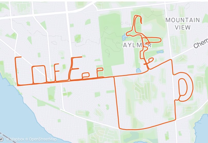 Jeff Harvey (@thinkharvey) on Twitter photo #stravaart #gpsart #Strava #route #Coffee #running #gatineau #coffeetime #aylmer #art One way to start a day #stravaart #gpsart #Strava #route #Coffee #running #gatineau #coffeetime #aylmer #art One way to start a day