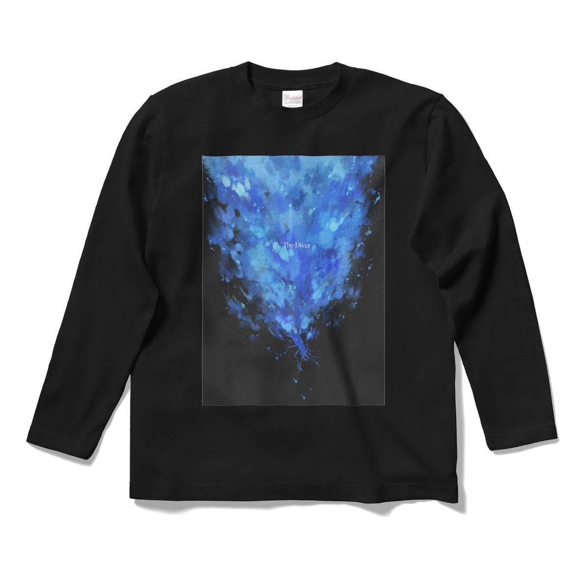 tomatama64's tweet photo. 「The Diver」　ロングスリーブTシャツ

水中深くまで飛び込んでいくハンミョウのロングスリーブTシャツです。
静かで激しい青がハンミョウの魅力を引き立てます💎

ホワイト、グレー、ブラックの3種類🙌
そ���ままでも重ね着でもどうぞ！

https://t.co/eNZUApYA9N https://t.co/YLbK8CkSMm