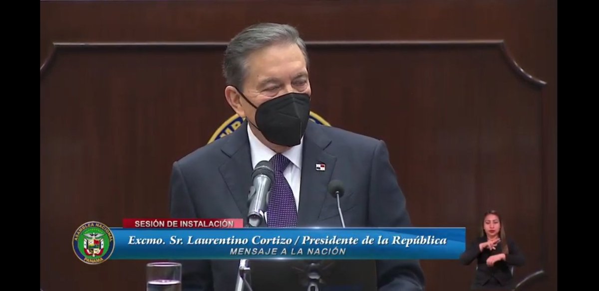 "Panamá es el segundo país con mayor proyección de crecimiento de la región en el 2021, y se mantiene una buena calificación de riesgo, que junto a un repunte del comercio mundial se fortalecerá", detalla <a href="/NitoCortizo/">Nito Cortizo</a>