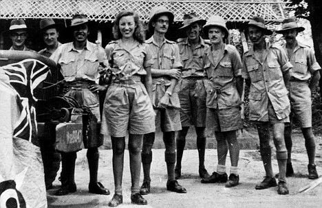 Tomorrow Is A Lovely Day Vera Lynn touring British troops in Burma during the war