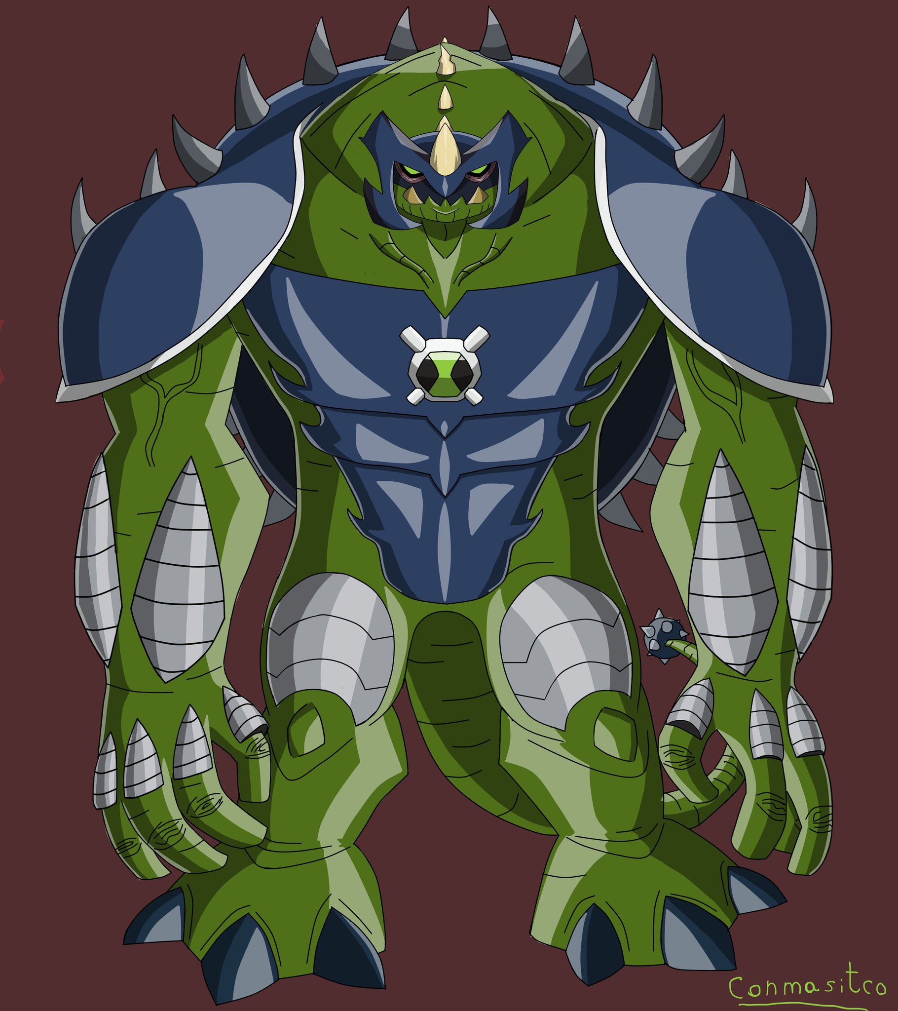 O Xrhsths Conmasitco Commissions Reopen Sto Twitter My Own Version Of Ultimate Humungousaur In Omniverse Style Hope You Like It Ben10 Art Drawing Https T Co 6zeq2qc1wm Twitter