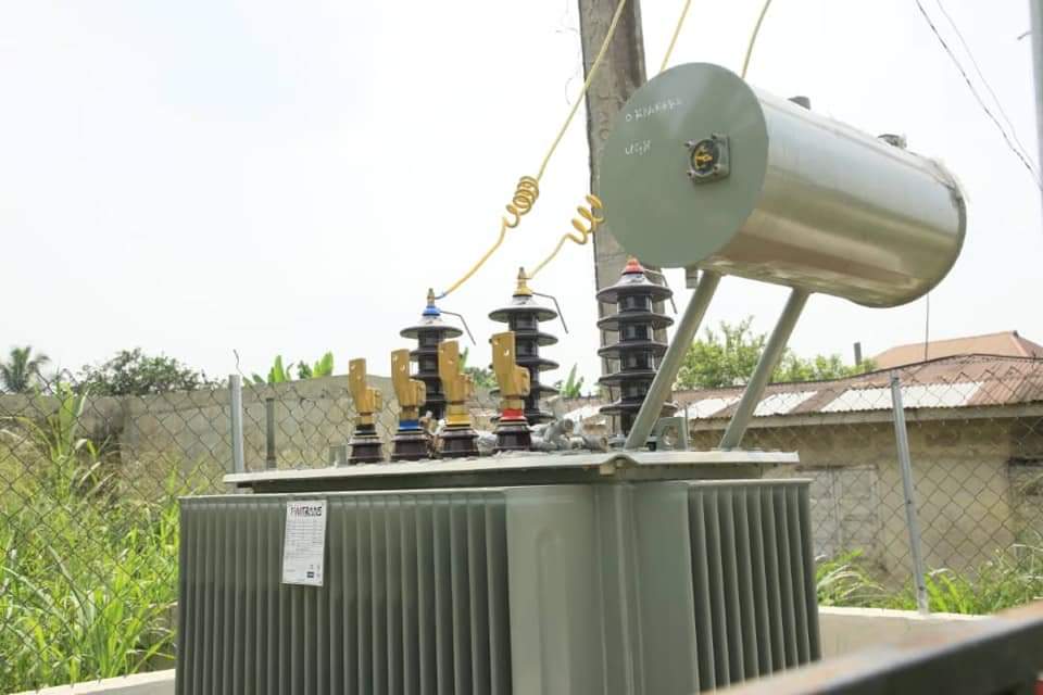 PROJECTS INTERVENTION: OKPARABE Installation of 500KVA Transformer in Okparabe Community in Ughelli South Local Government Area of Delta State. This all important electricity project is one of the constituency projects i facilitated in the 2020 Budget.