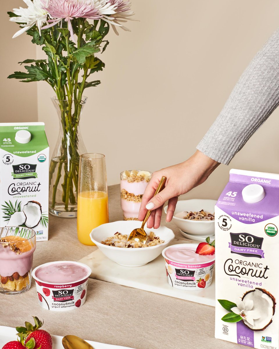 No matter what your resolutions look like this year, we’re here to help you get off to a good start. Our favorite way to begin each day is with granola and dairy free milk or yogurt!