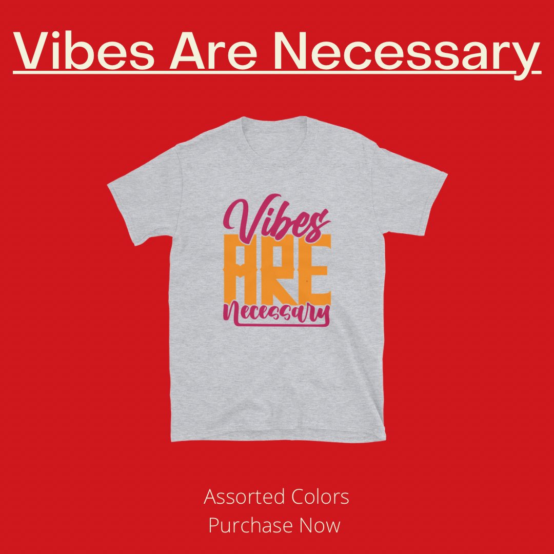 ColdTees's tweet photo. #Vibes #PositivesVibesOnly #VibesAreNecessary #Vibin #TheVibe #FunkyColdTees

Shop now -> https://t.co/7yk4nw3yGO https://t.co/fQME5zeYKx