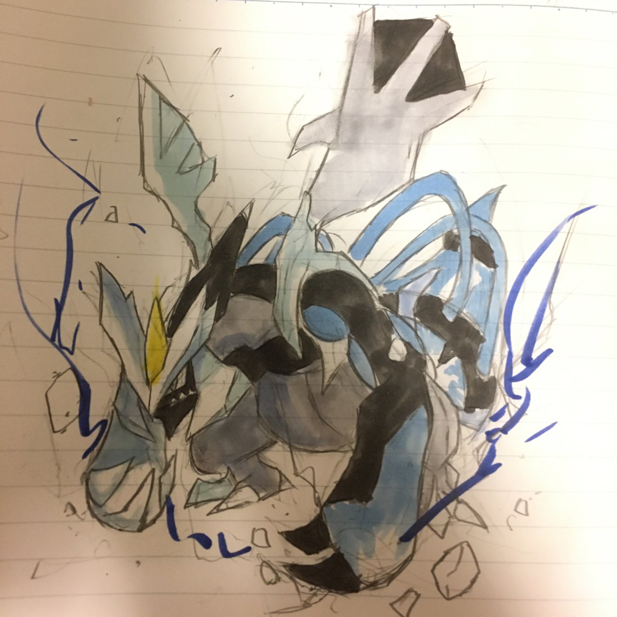 ポケモン あり得んくらい雑だけど久々のポケモン絵 笑 地面に腕を叩きつけてバリバリなって ヤマッピのイラスト ポケモン あり得んくらい雑だけど久々のポケモン絵 笑 地面に腕を叩きつけてバリバリなって ヤマッピのイラスト