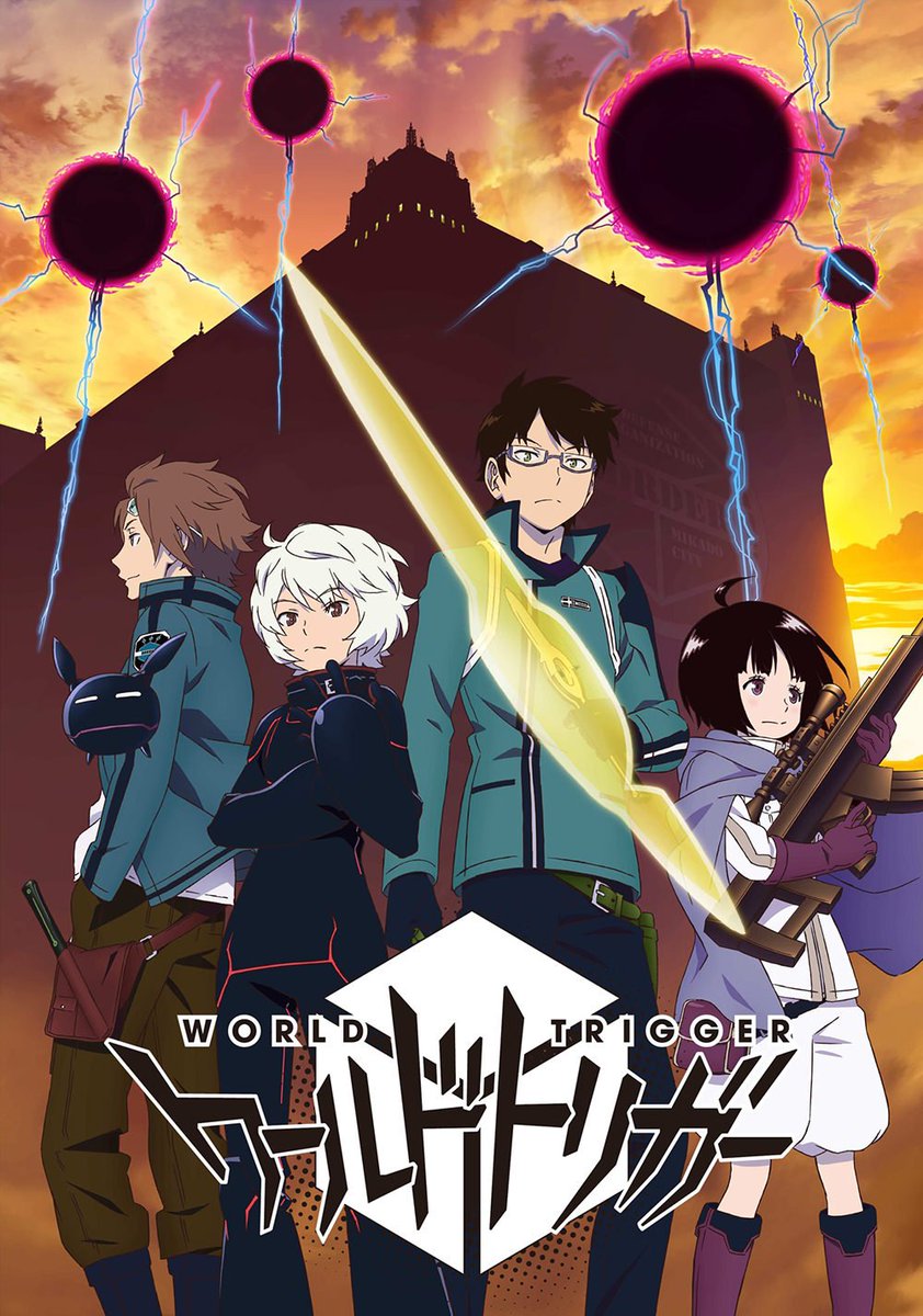 13. World Trigger9.5/10Again love the characters, I love how each squad that isnt even focussed on has some personality, Kuga and Jin are 2 of my favourite characters in anime, Trion is one of my favourite power systems due to how much creativity it gives the fights. p1