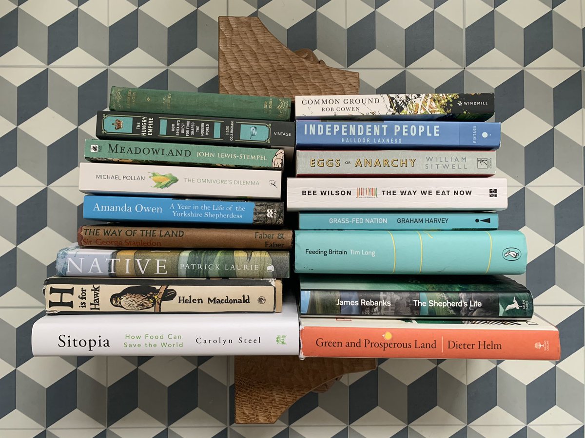 Ta da! Go for your life on these books  #fieldworkbookclub 3/3