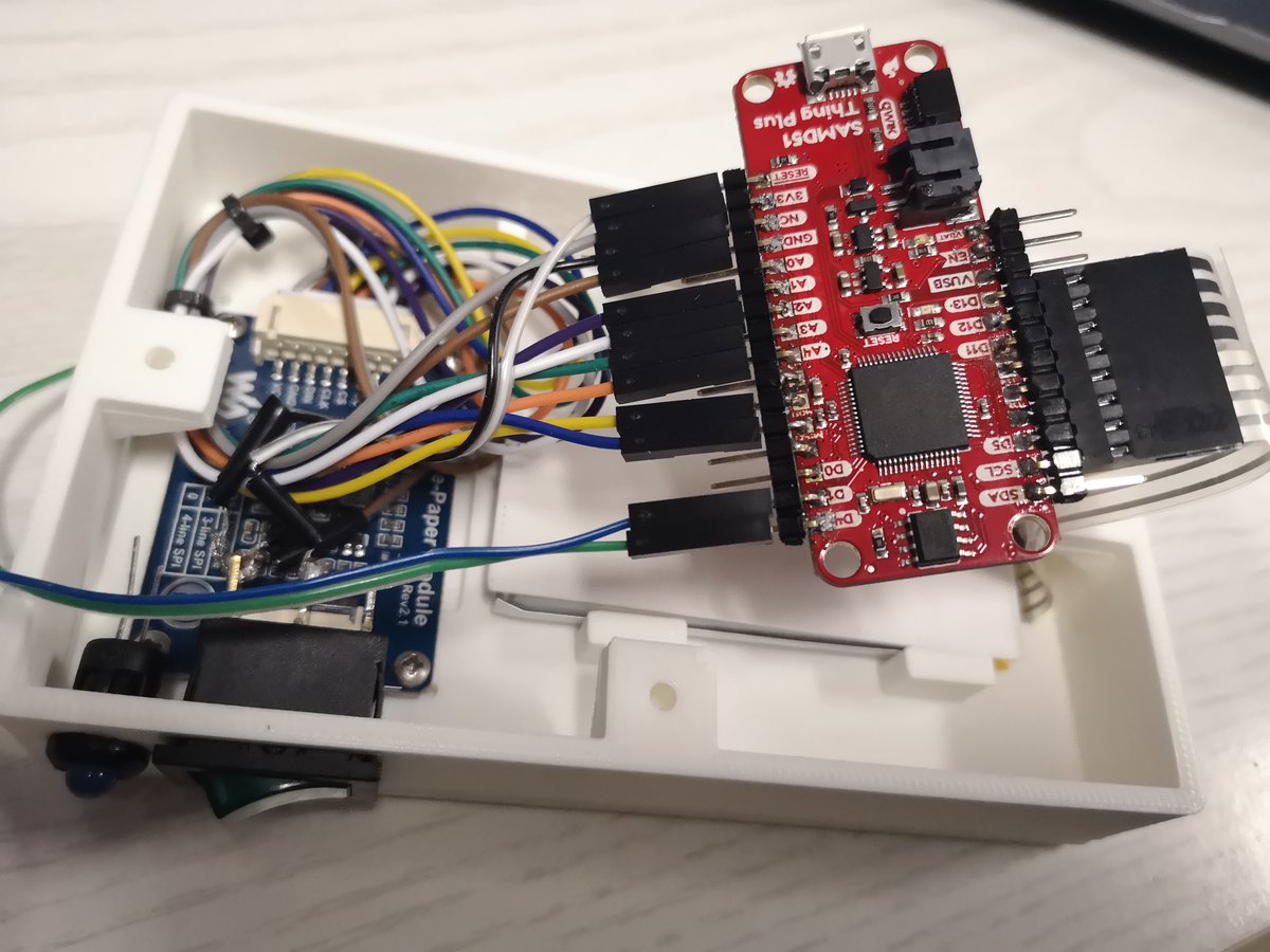 Snapping the rocker switch in and placing the lithium batterywith it's protective plastic shield, before connecting it to the board
