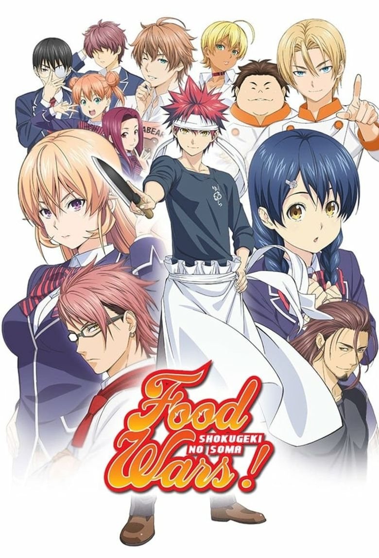 12. Food Wars9.5/10Soma is one of my favourite MCs of all time, he facilitates the most hype moments in the series, I love his cocky attitude, the Food Battles were actually interesting to see how they did what they did and why. p1