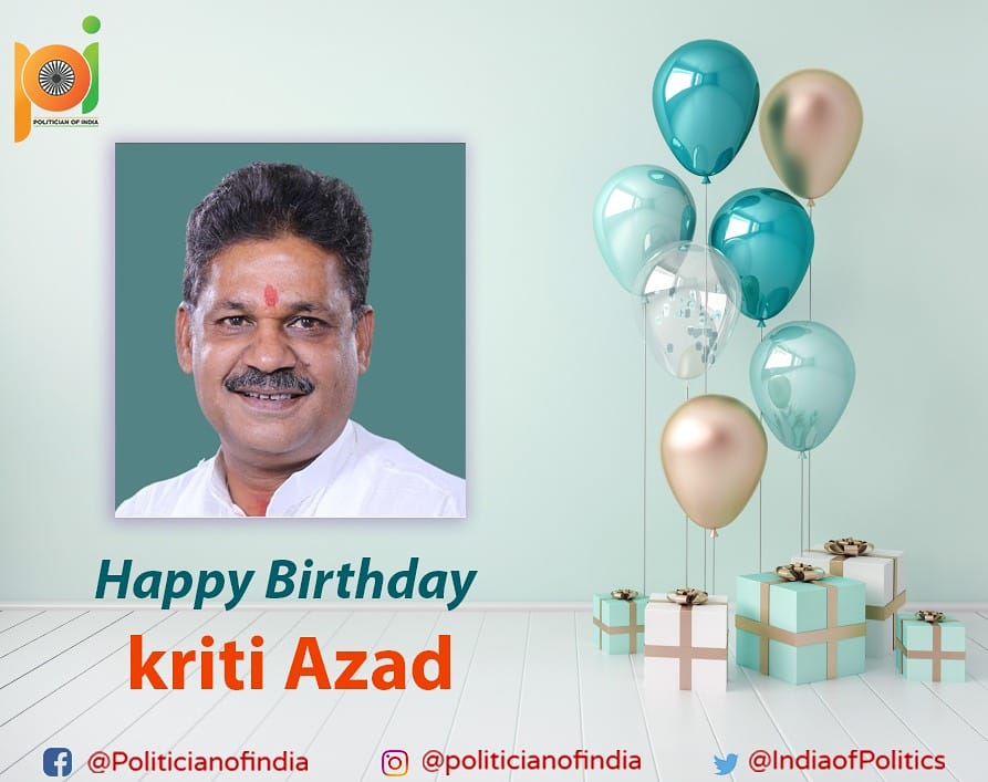 Wishing a very happy birthday Kirti Azad ji. Wish them a long life.  