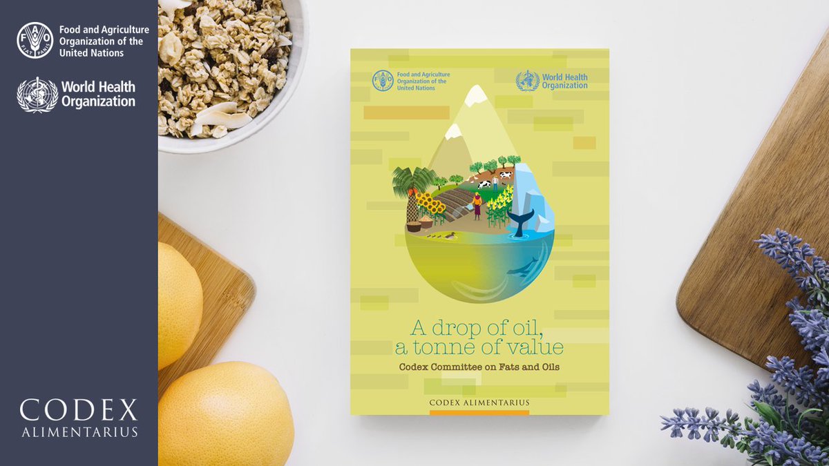 FAOWHOCodex's tweet photo. π | "A drop of oil, a tonne of value" explores how CCFO operates and the role Malaysia has played since taking over the committee from the UK in 2009.
β‘οΈ https://t.co/Lvg6JanmDk
#FoodSafety #OneYearOfCodex https://t.co/l3dtcPaG6p