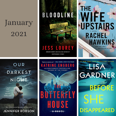 alwayswithabook's tweet photo. New Feature: January's Most Anticipated Releases
#Bloodline @jesslourey #TheWifeUpstairs @LadyHawkins #OurDarkestNight #JenniferRobson #TheButterflyHouse #KatrineEngberg #BeforeSheDisappeared @LisaGardnerBks
https://t.co/RZUBxOilyd https://t.co/4x4Lz6yHsb