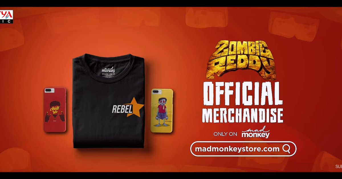madmonkey_store's tweet photo. Darling fans Stay Tuned for Rebel Star Tee 😍
😍 Shop exclusive Zombie Reddy collection at https://t.co/QT5WJtbudW
#GetZombified #RebelStar
#Prabhas #ZombieReddyTrailer #MadmonkeyxZombiereddy #ZombieReddy #PakkaTeluguBrand #MadMonkeyStore https://t.co/9bX9uDnieH