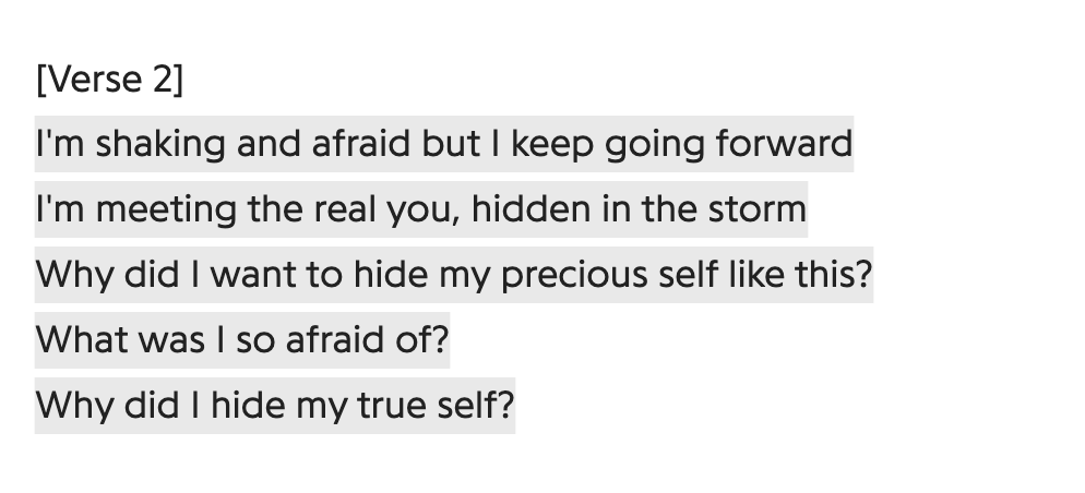 his linguistic intelligence also shines through in his lyrics.the messages he's able to convey are always complex but expressed artistically.