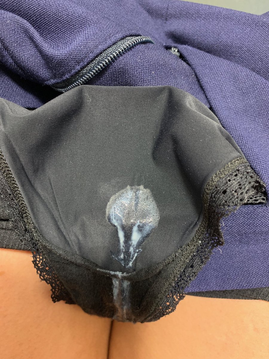 never_cum2much's tweet photo. A followers wife has made a mess in her panties after some fun with her boss and an ex 😳 https://t.co/k3JvZdjCAC