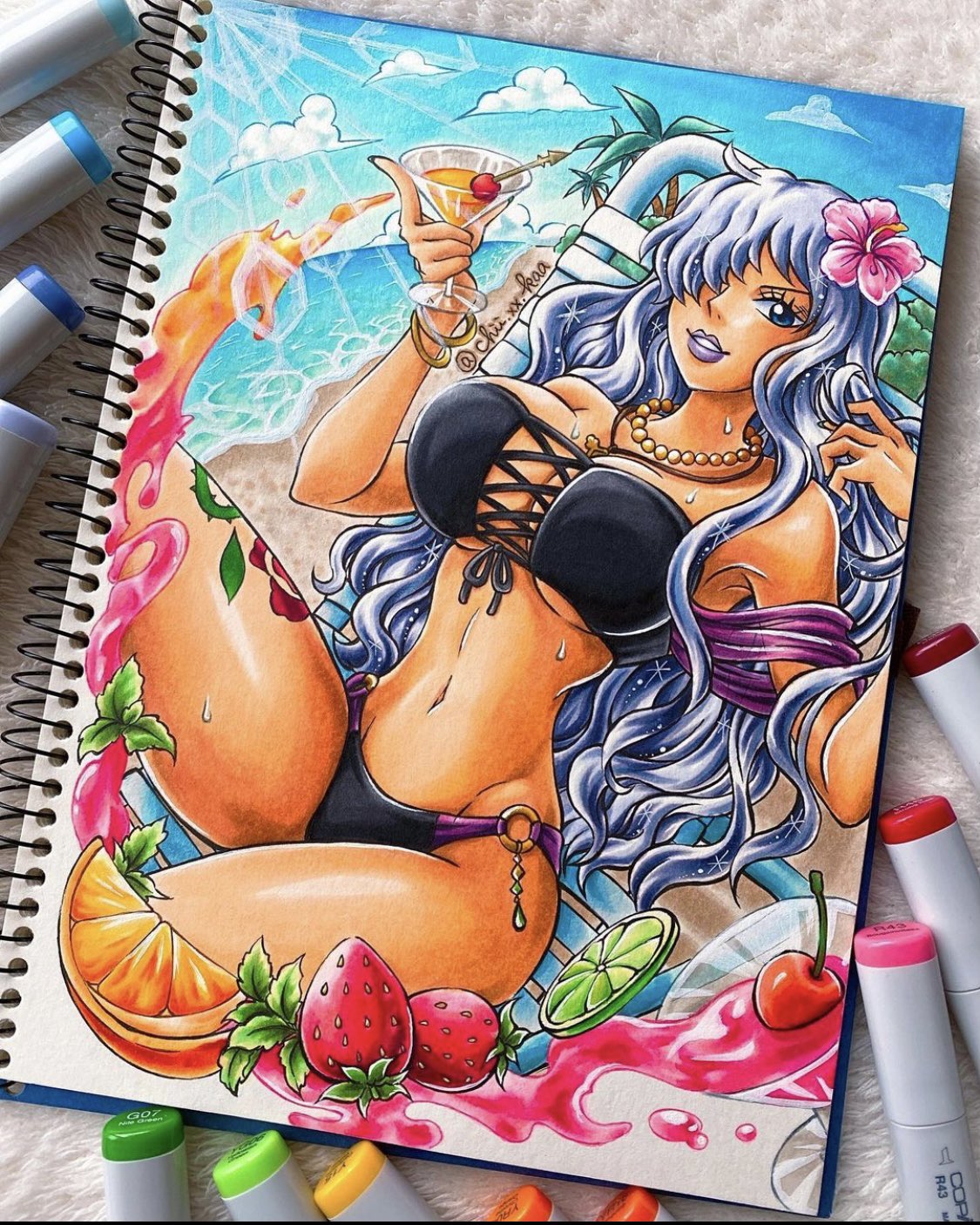 Chii Xx Kaa ちか Besty 過去絵 ワンピース 尾田栄一郎 シャーロットスムージー スムージー スイート3将星 ジュース大臣 トレクル トレジャークルーズ コピック イラスト 模写 T Co K1hypyxuzt Twitter