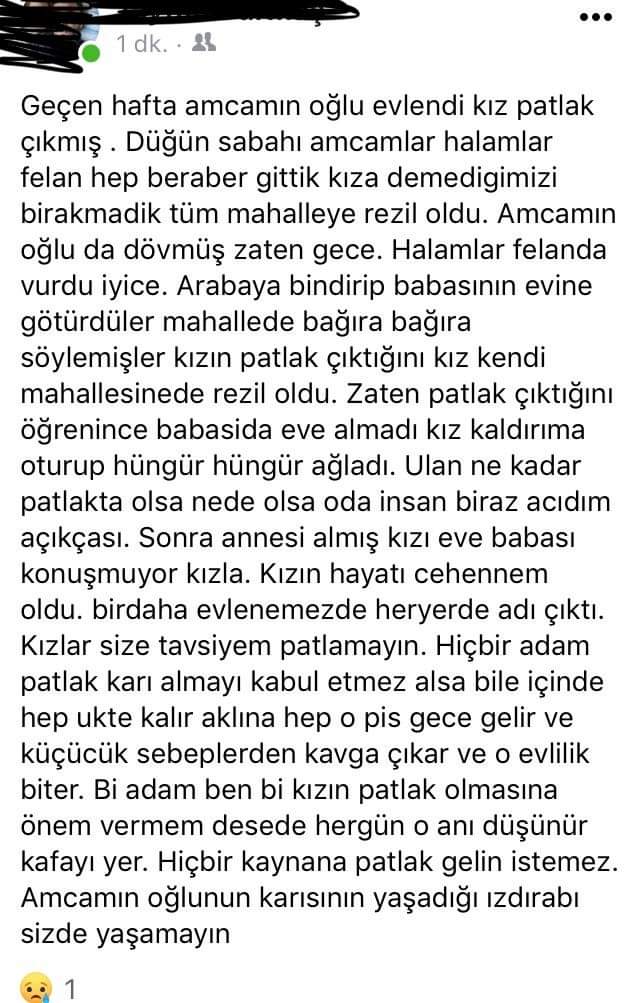 allah belanızı versin sinirden elim ayağım titriyor, o kız şimdi ne halde hala yaşıyor mu acaba