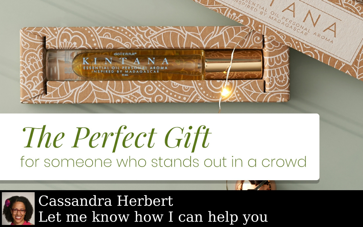 Relaxing and uplifting, Kintana smells amazing and will help you stand out in a crowd.