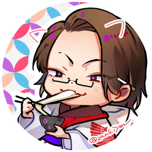 サイズ感良さそうなので正月アイコンも作ってみた 使って頂ける方が居たらご本 ４騎 お仕事募集中のイラスト