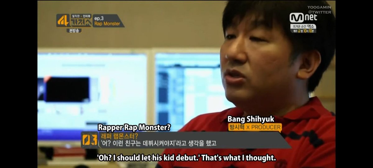 RM is a true artist. saying he is talented is an understatement. he lives and breathes music. he was born to do music.