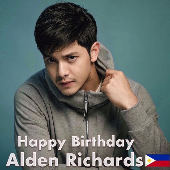WORLDMUSICAWARD's tweet photo. Happy 29th Birthday to #Philippines' handsome and multitalented #AldenRichards! 👨‍🎤🎂🍾🎁🎉🎇 ☀️👑 @aldenrichards02 
https://t.co/pyaWdijO3t https://t.co/iSOmg7lKyF