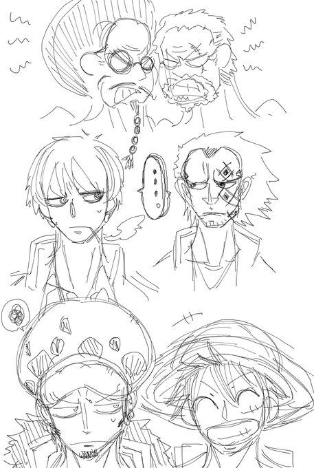トラファルガー ローのtwitterイラスト検索結果